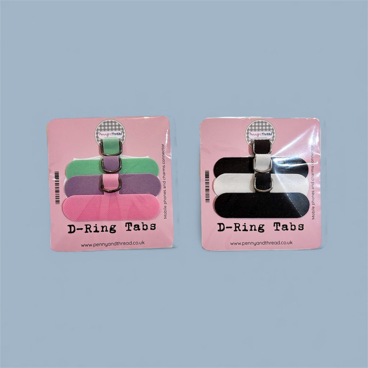 D-Ring Tabs – Pastel & Monochrome Collection