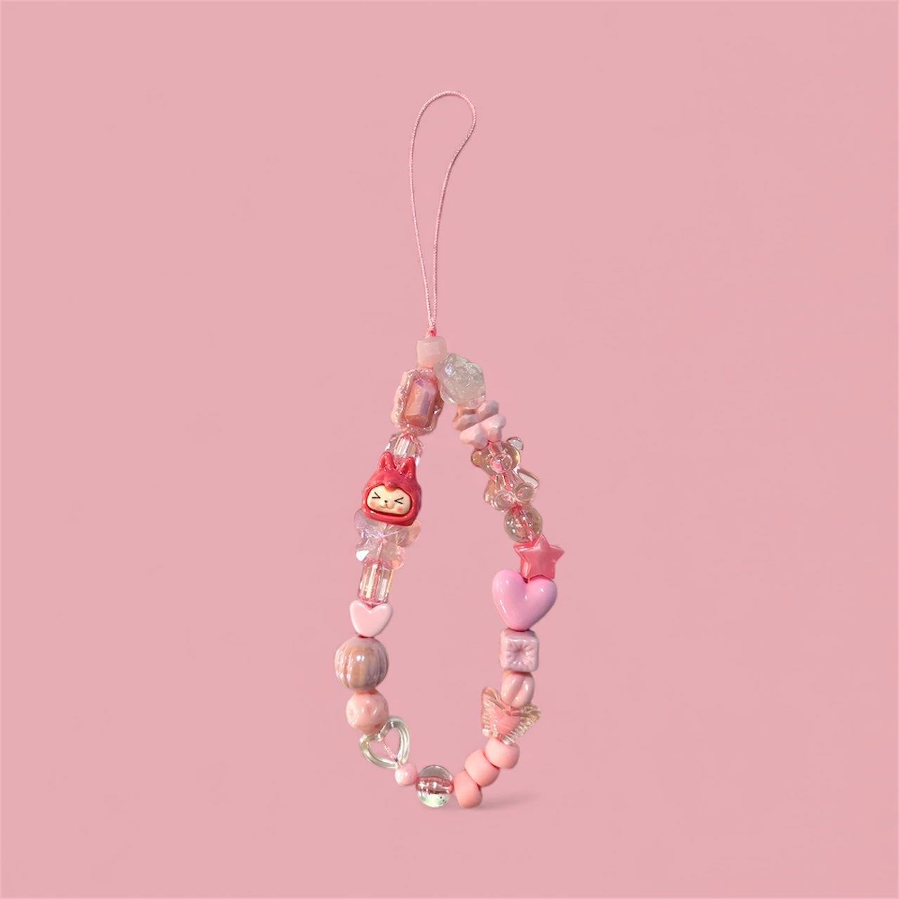 Labubu Phone Charm — One Piece Each + Free D-Ring Tab