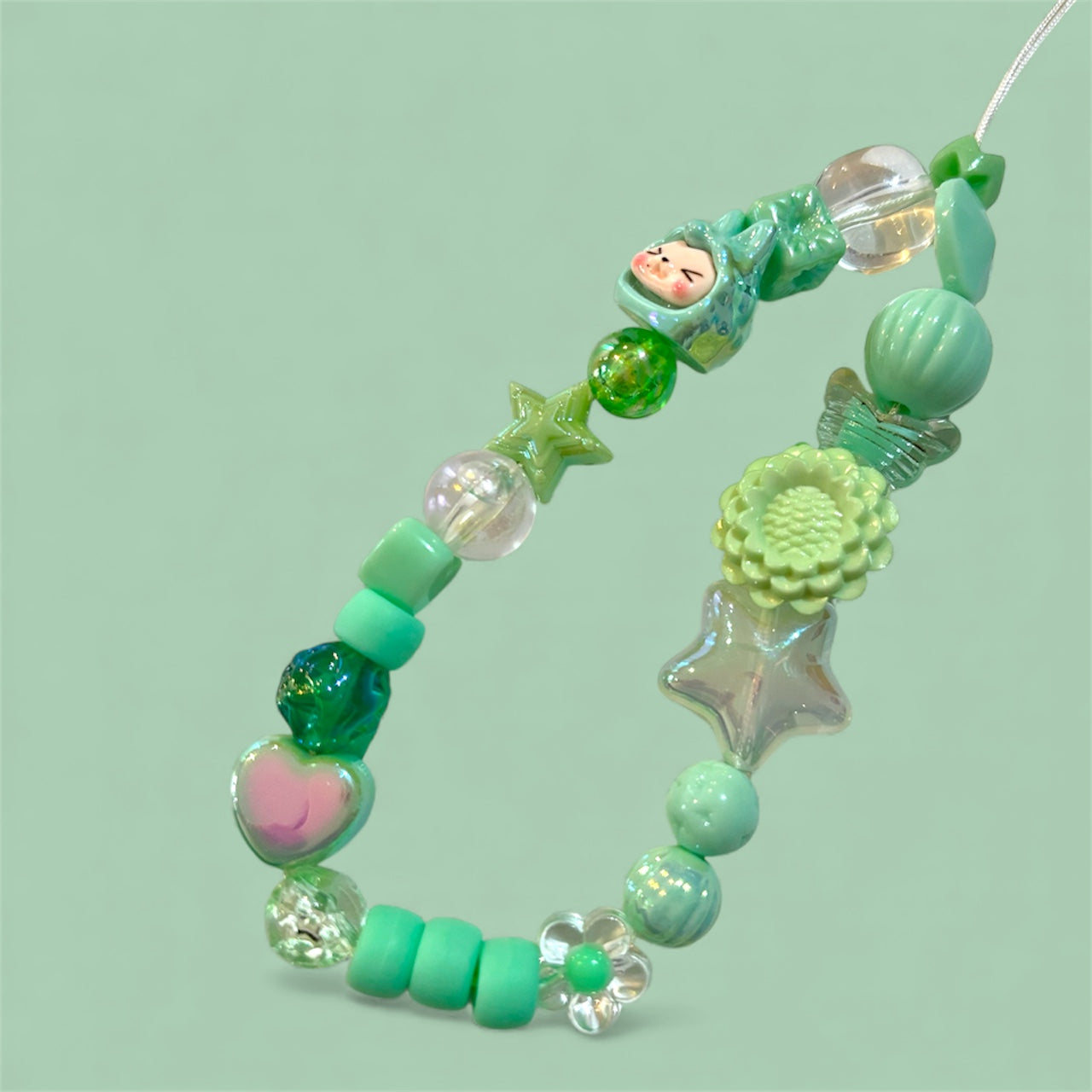 Labubu Phone Charm — One Piece Each + Free D-Ring Tab