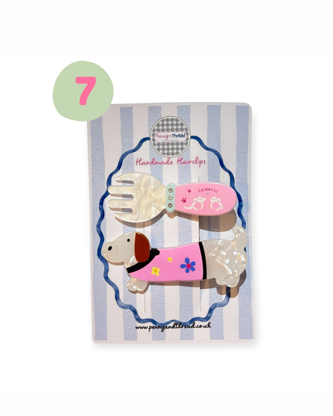 Dopamine Hair Clips – Cute Animal & Food Designs