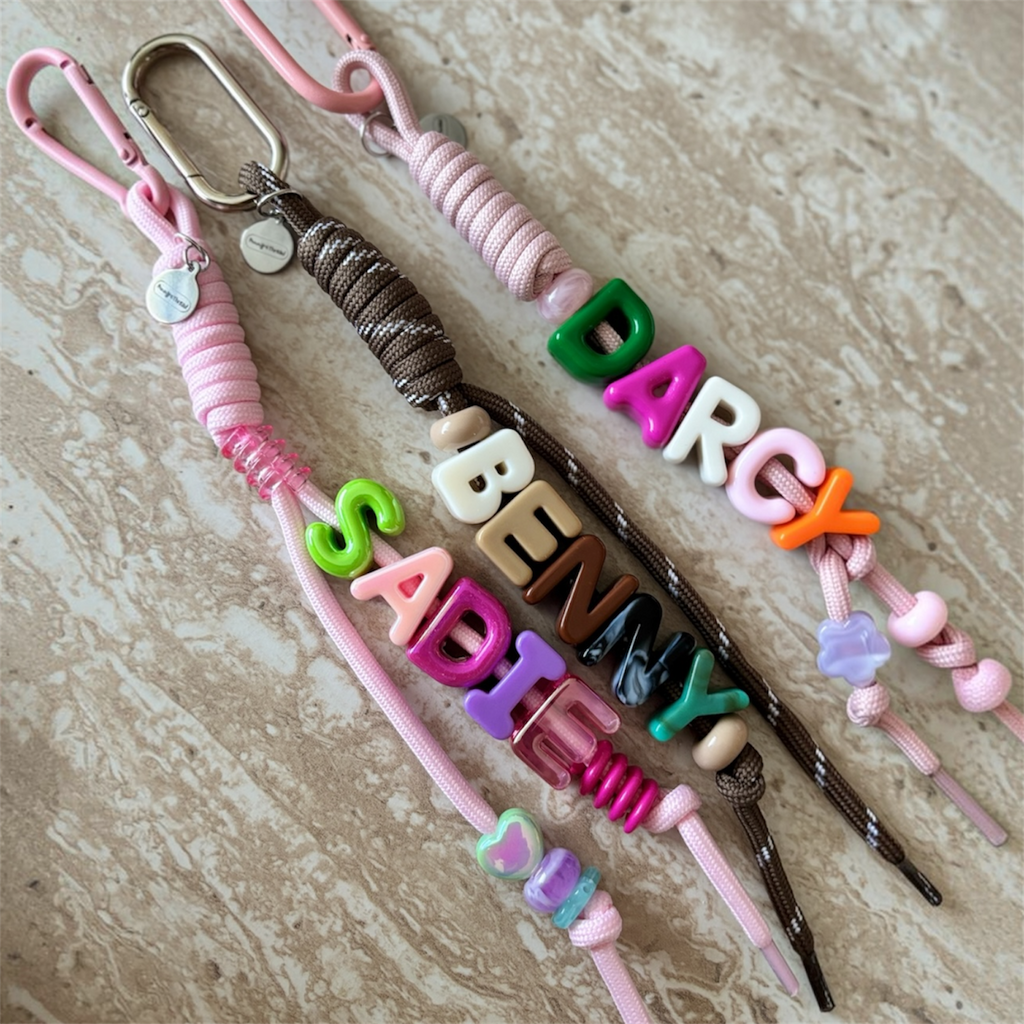 Strings of Joy – Personalised Letter Charm