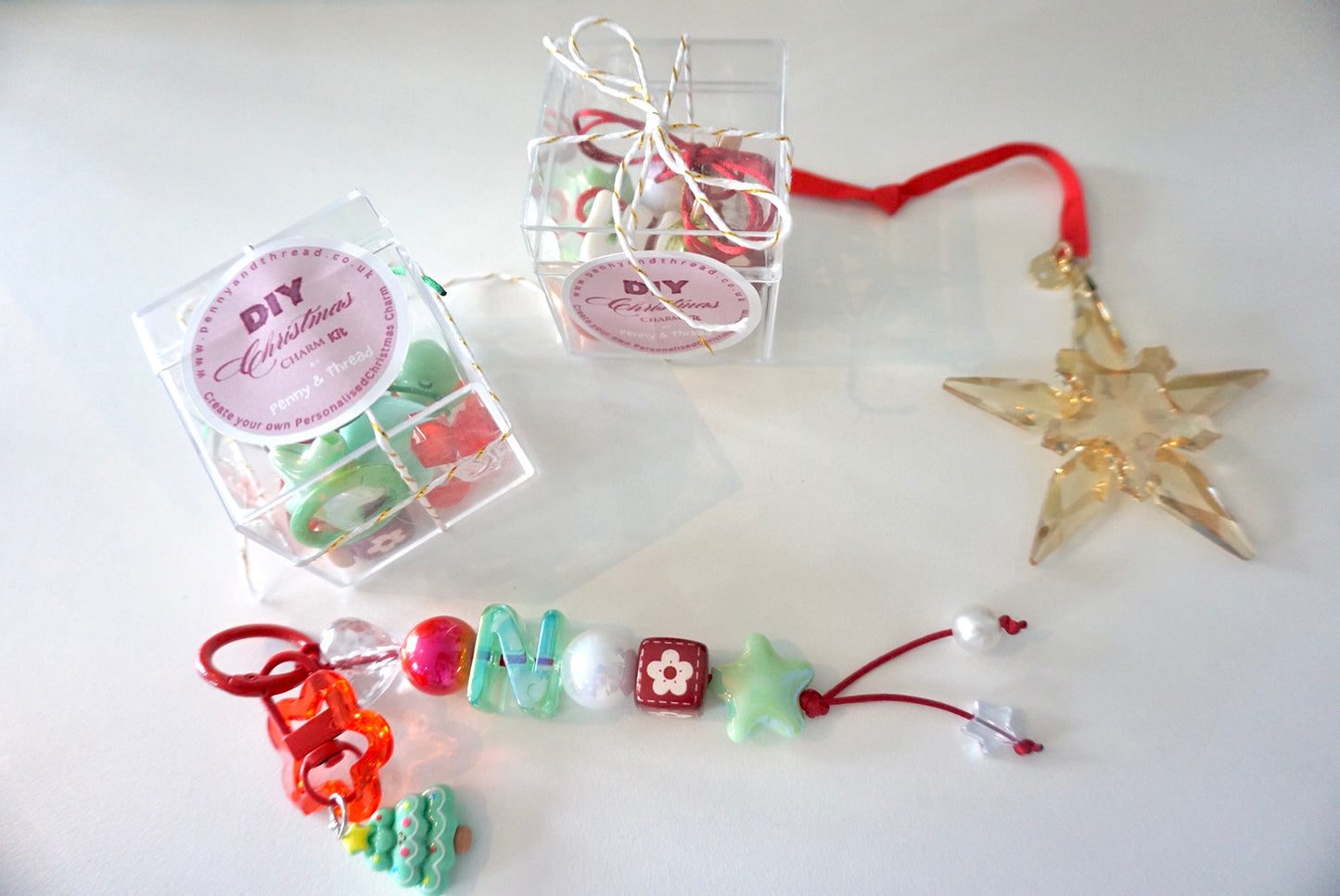 DIY Christmas Charm Kit – Personalised Festive Keepsake Craft