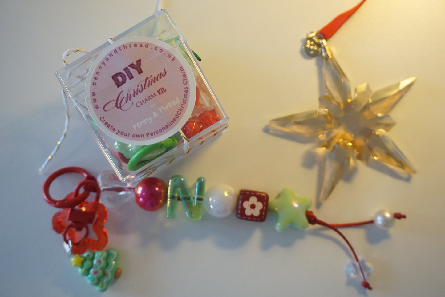 DIY Christmas Charm Kit – Personalised Festive Keepsake Craft