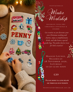 Winter Workshop - Design your own Christmas Stockings & Charms - Maggio Lounge, Billericay