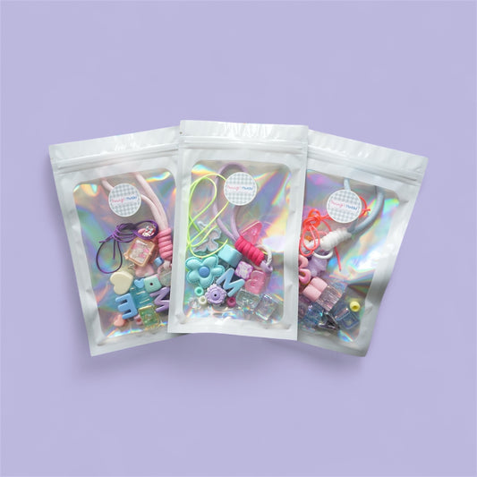 DIY Charm Kit (Chunky Letters and Kawaii beads)