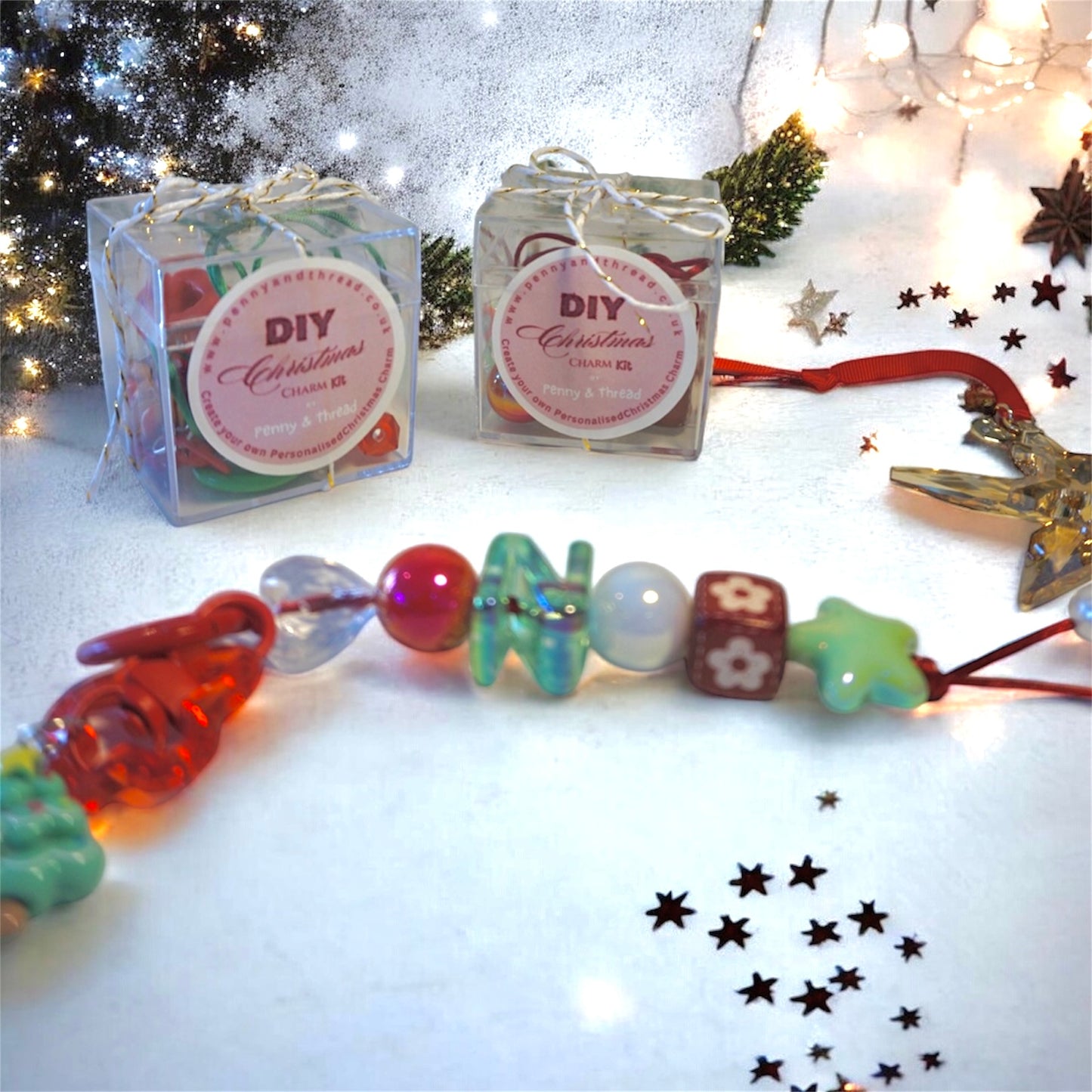 DIY Christmas Charm Kit – Personalised Festive Keepsake Craft